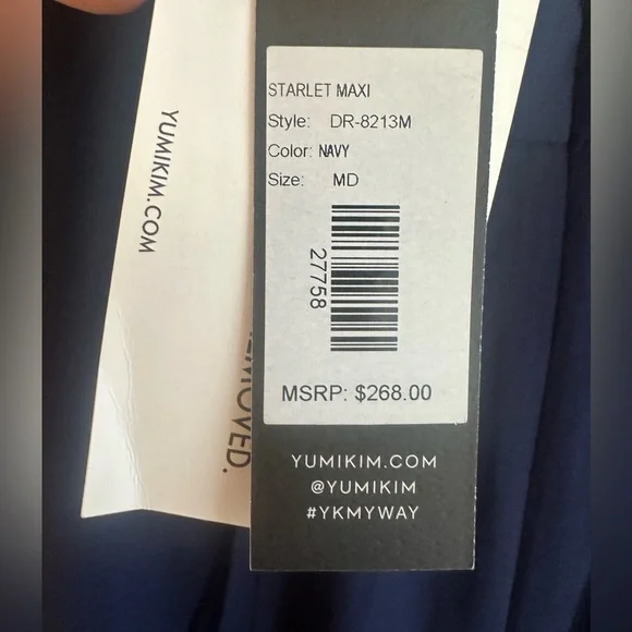 Yumi Kim Starlet Navy Maxi Dress - Picture 4 of 6